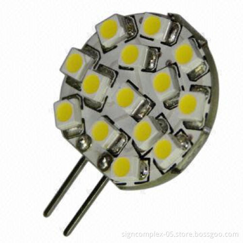 G4 LED Lamp with Light Output Comparable to 10W Bulb, Vibration-resistant, No Filaments to Break